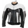 RTX TITAN Grey Motorcycle Leather Race Jacket